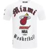 Pro Standard Mens NBA Old English Short Sleeve Tee(White)