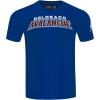 Pro Standard NHL Mens Mens NHL Classic Chenille Cotton Short Sleeve Tee(Dodger Blue)