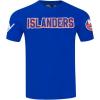 Pro Standard NHL Mens Mens NHL Classic Chenille Cotton Short Sleeve Tee(Royal Blue)