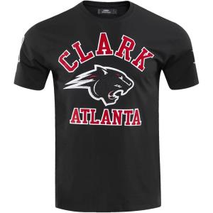 Pro Standard Mens Clark Atlanta University Classic Chenille Short Sleeve Tee Black M
