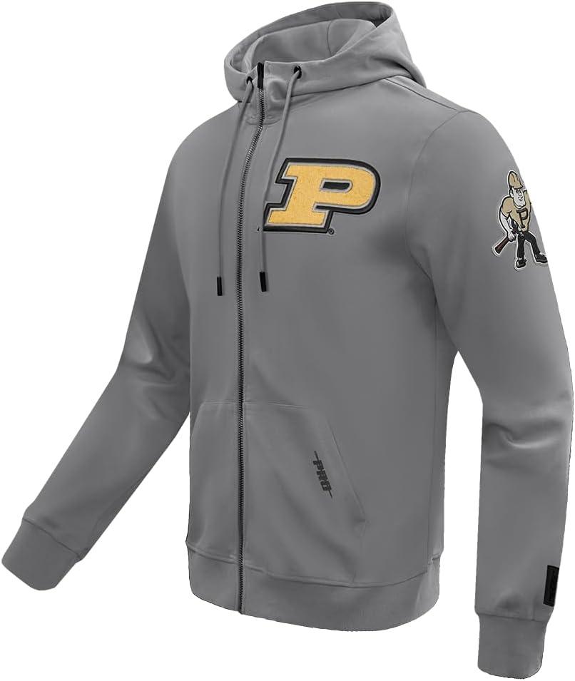 image:imagePro Standard Mens College Classic Chenille Full Zip HoodieGray