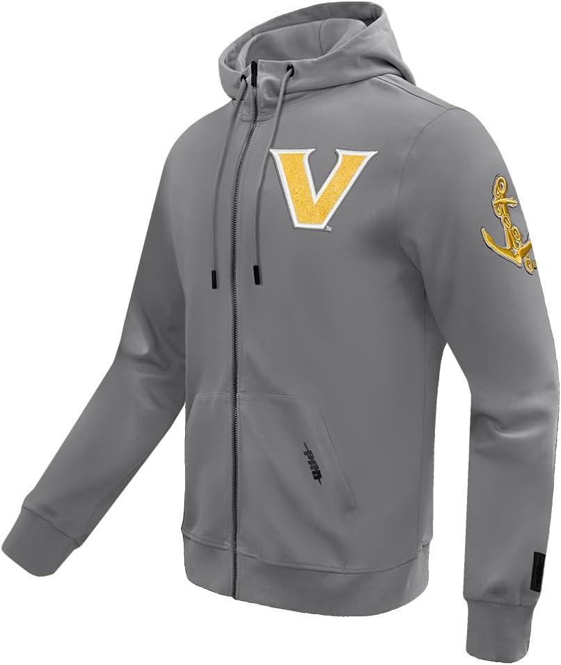 image:imagePro Standard Mens College Classic Chenille Full Zip HoodieGray