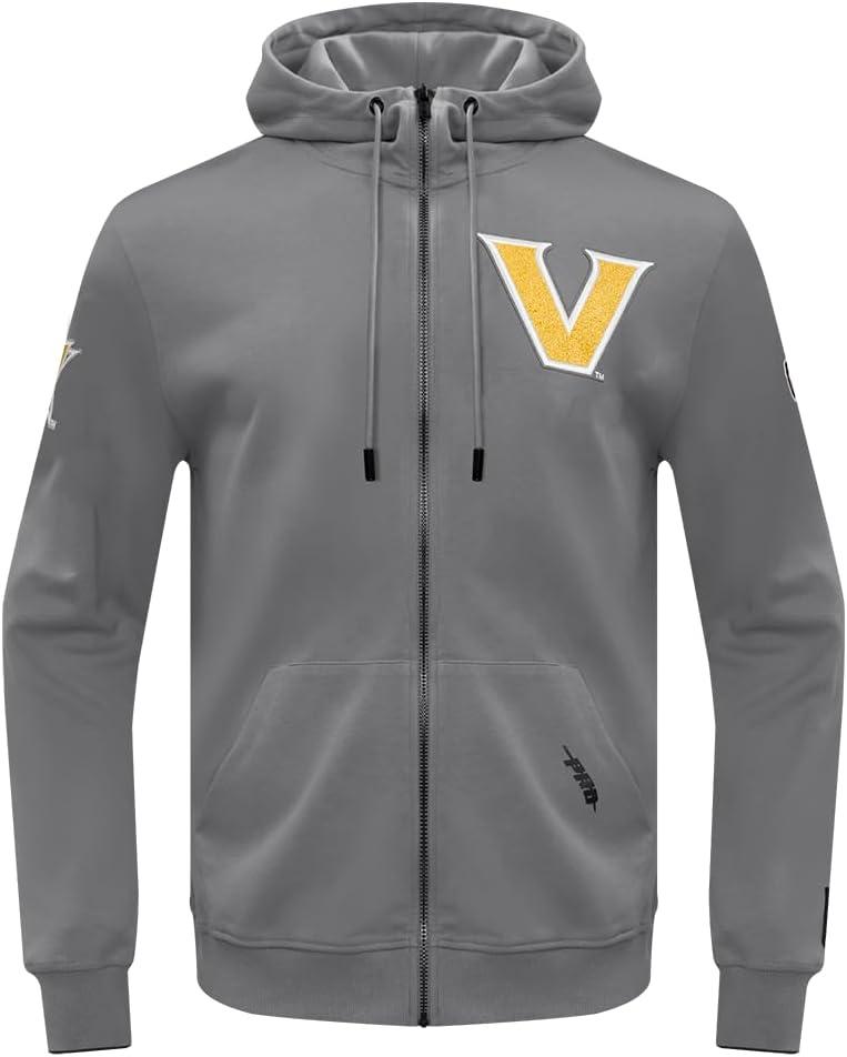 image:imagePro Standard Mens College Classic Chenille Full Zip HoodieGray