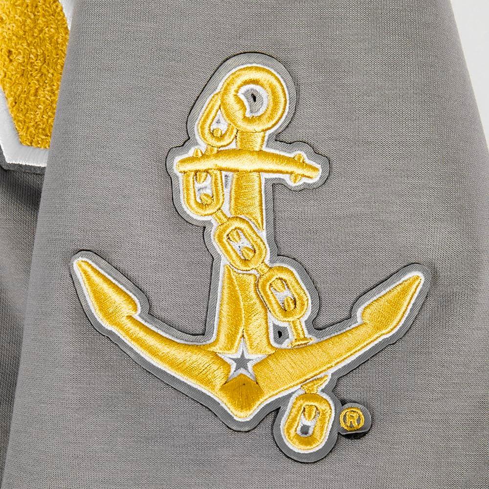 image:imagePro Standard Mens College Classic Chenille Full Zip HoodieGray