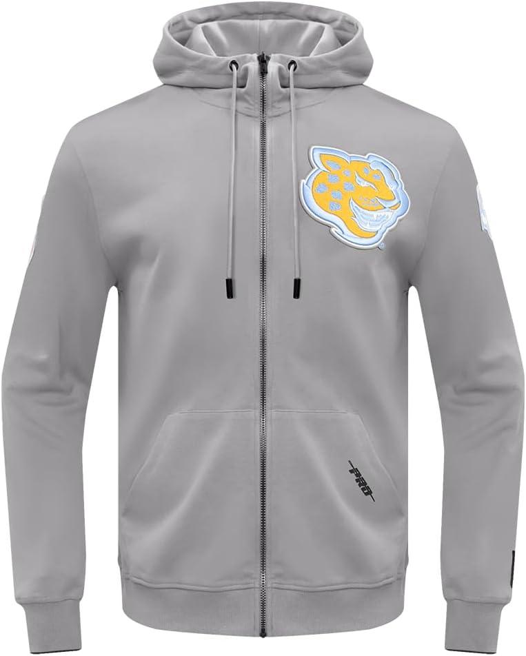 image:imagePro Standard Mens College Classic Chenille Full Zip HoodieGray