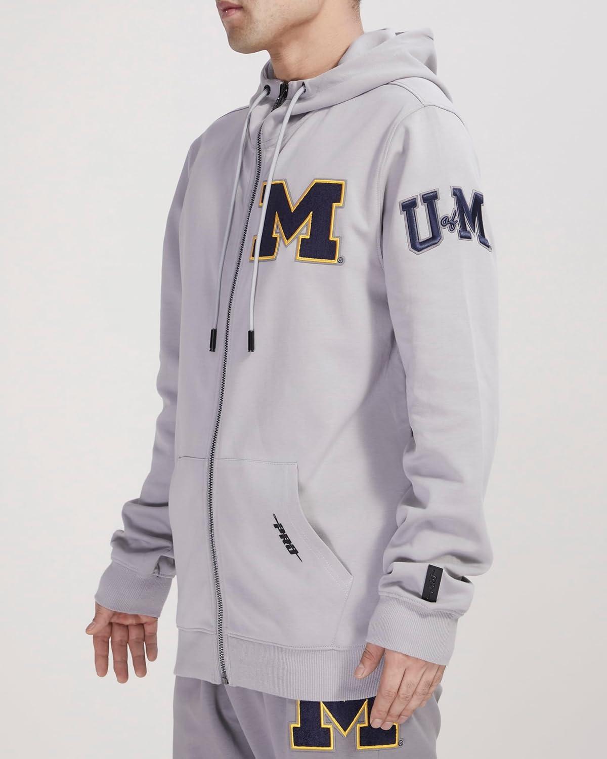 image:imagePro Standard Mens College Classic Chenille Full Zip HoodieGray