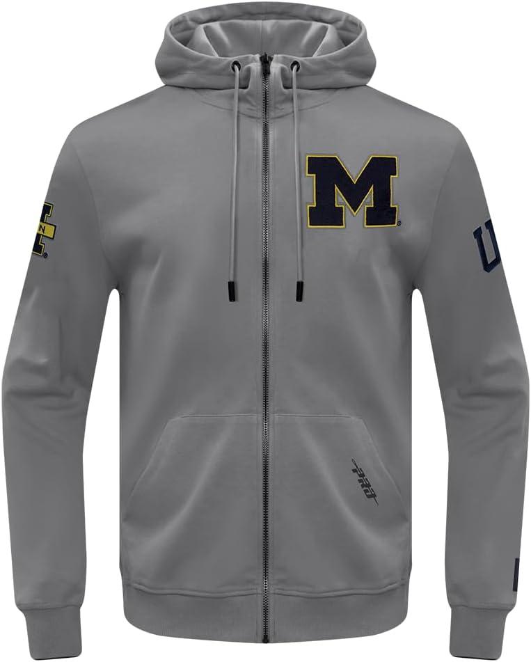 image:imagePro Standard Mens College Classic Chenille Full Zip HoodieGray