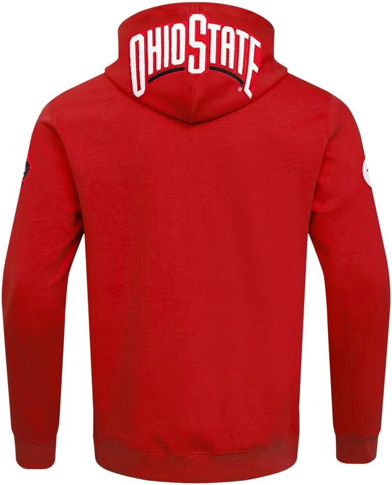 image:imagePro Standard Mens College Classic Chenille Full Zip HoodieRed