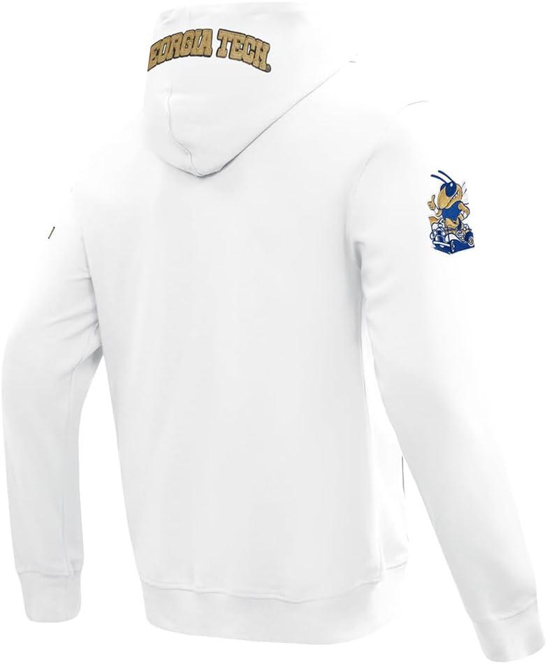 image:imagePro Standard Mens College Classic Chenille Full Zip HoodieWhite