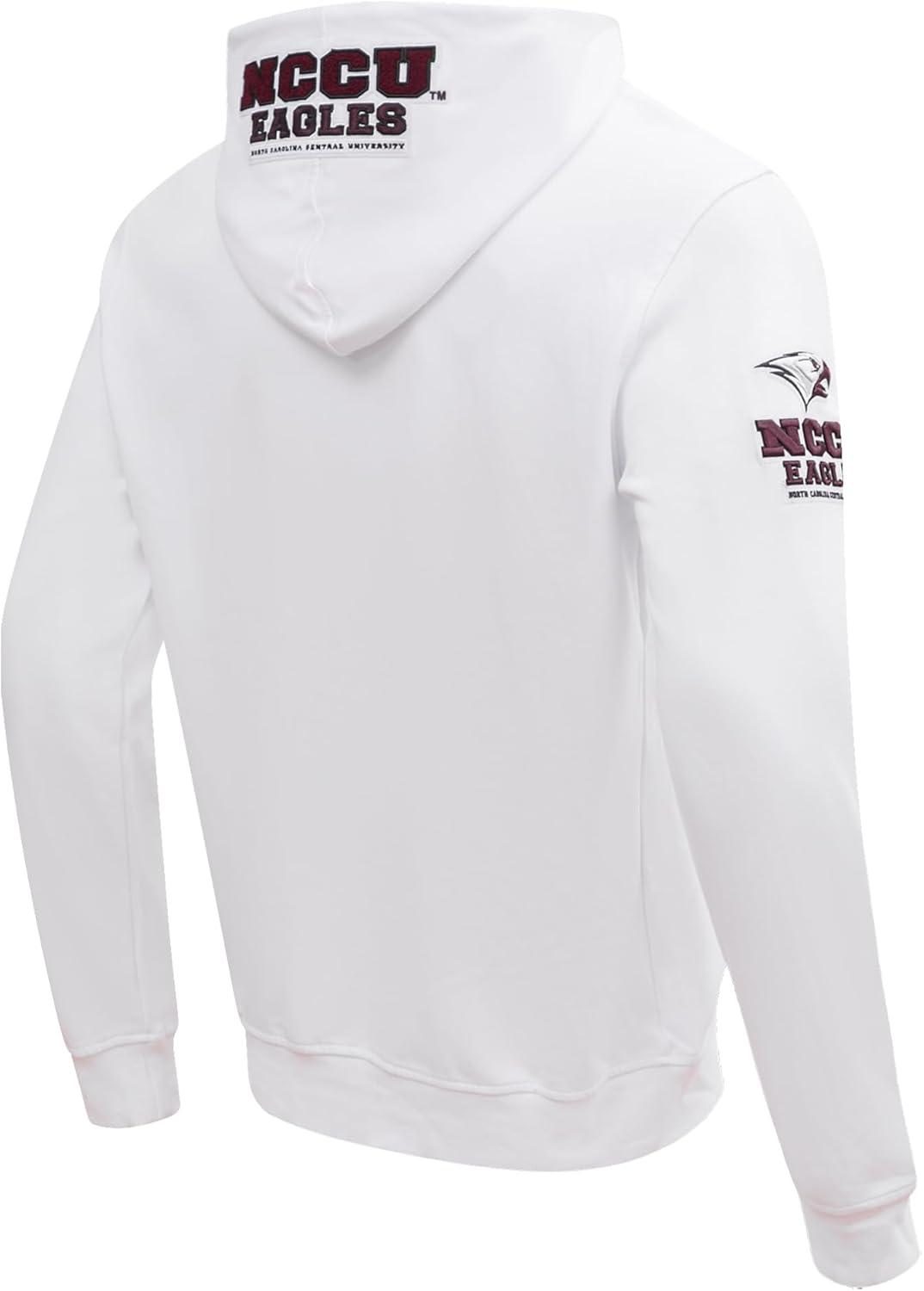 image:imagePro Standard Mens College Classic Chenille Full Zip HoodieWhite