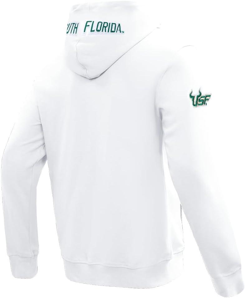 image:imagePro Standard Mens College Classic Chenille Full Zip HoodieWhite