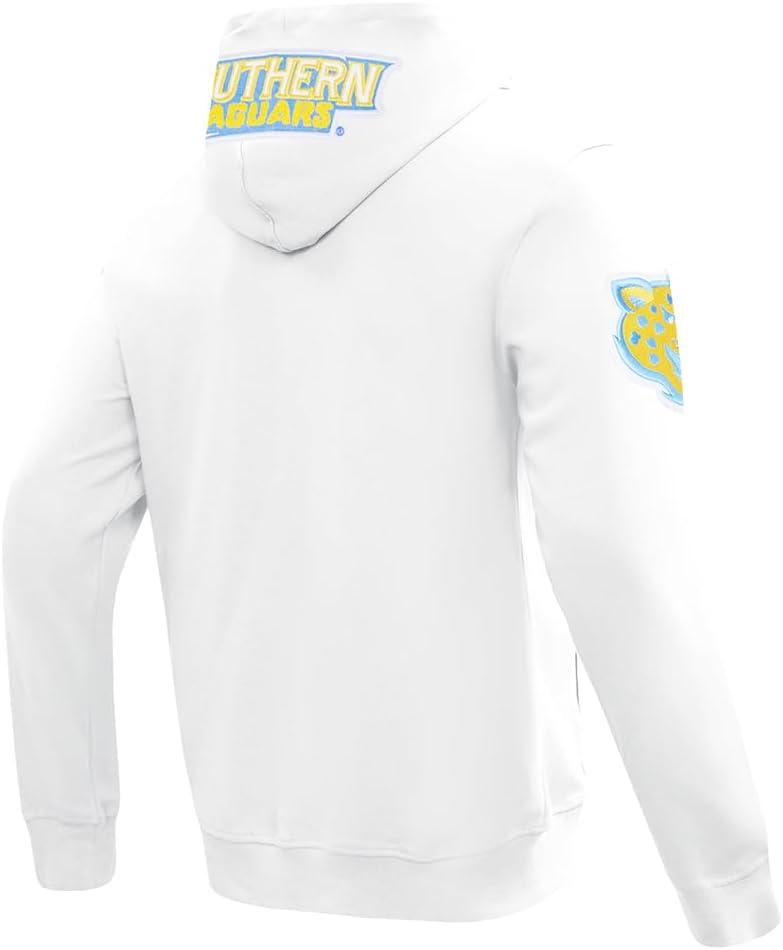 image:imagePro Standard Mens College Classic Chenille Full Zip HoodieWhite