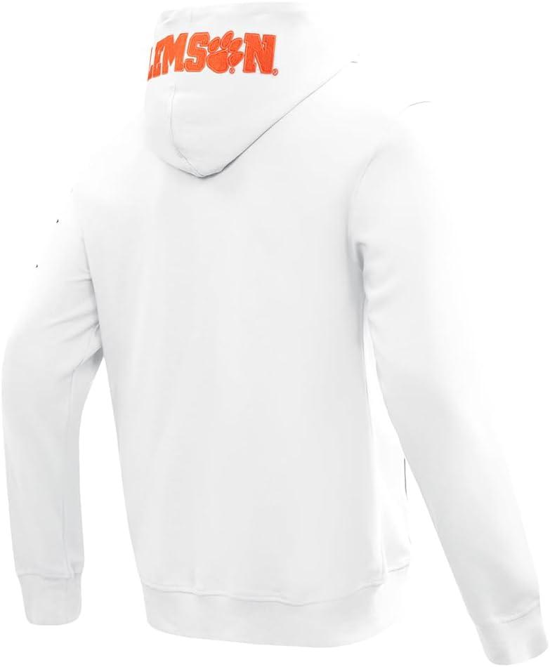 image:imagePro Standard Mens College Classic Chenille Full Zip HoodieWhite