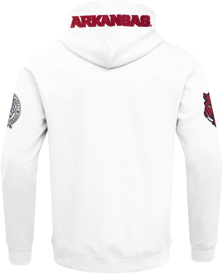 image:imagePro Standard Mens College Classic Chenille Full Zip HoodieWhite