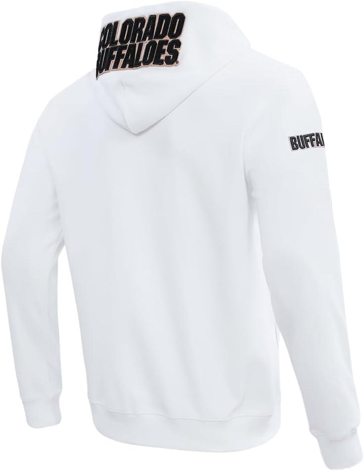 image:imagePro Standard Mens College Classic Chenille Full Zip HoodieWhite
