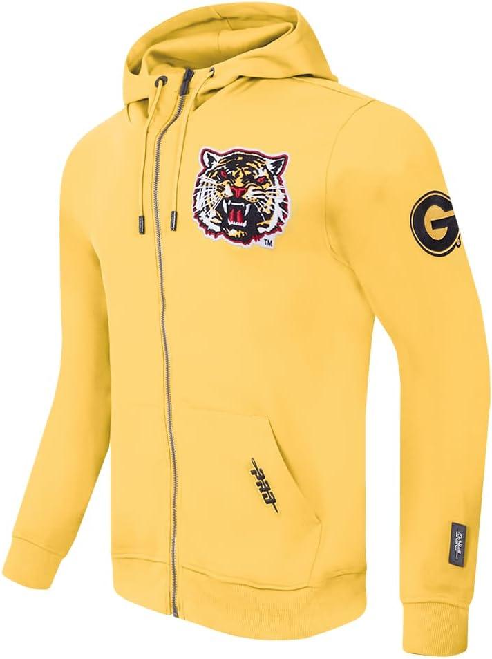 image:imagePro Standard Mens College Classic Chenille Full Zip HoodieYellow