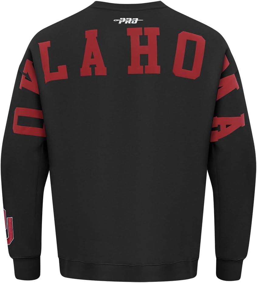 image:imagePro Standard Mens College Wingspan Fleece Crewneck SweatshirtBlack