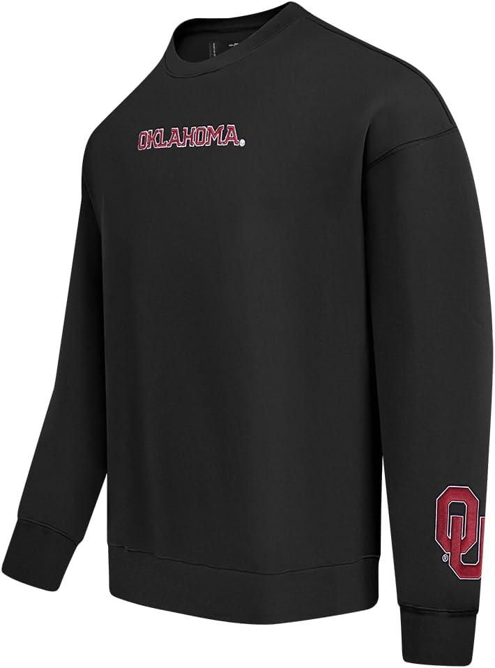 image:imagePro Standard Mens College Wingspan Fleece Crewneck SweatshirtBlack