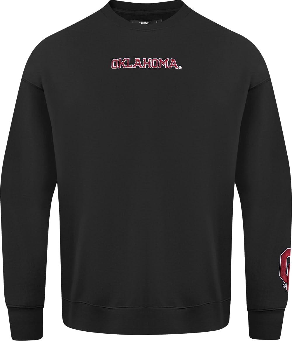 image:imagePro Standard Mens College Wingspan Fleece Crewneck SweatshirtBlack