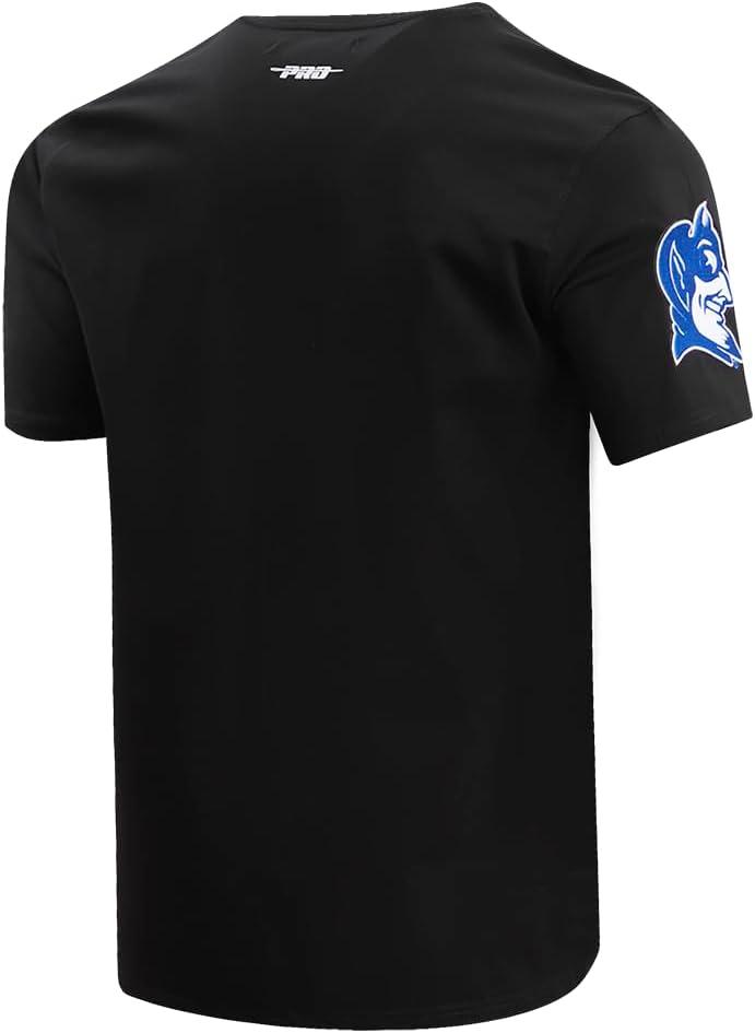 image:imagePro Standard Mens Duke University Classic Chenille Short Sleeve Tee Black 2XL