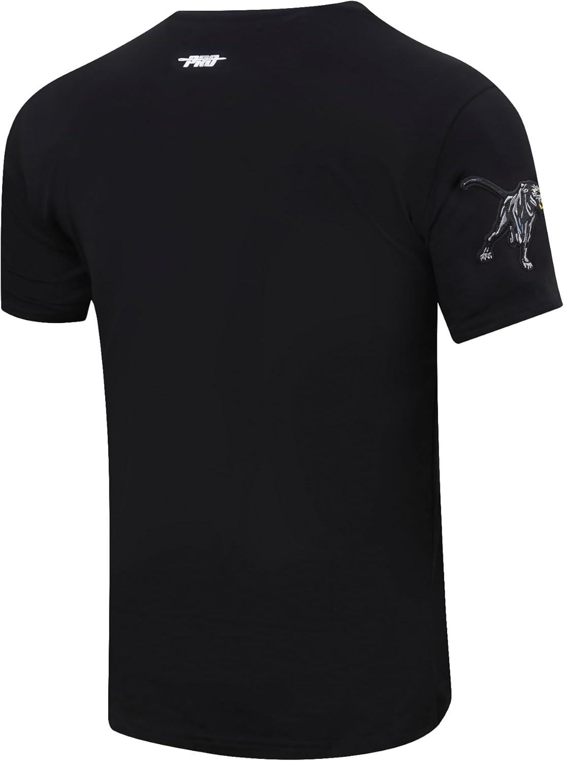 image:imagePro Standard Mens Prairie View AampampM University Classic Chenille Short Sleeve Tee Black 2XL
