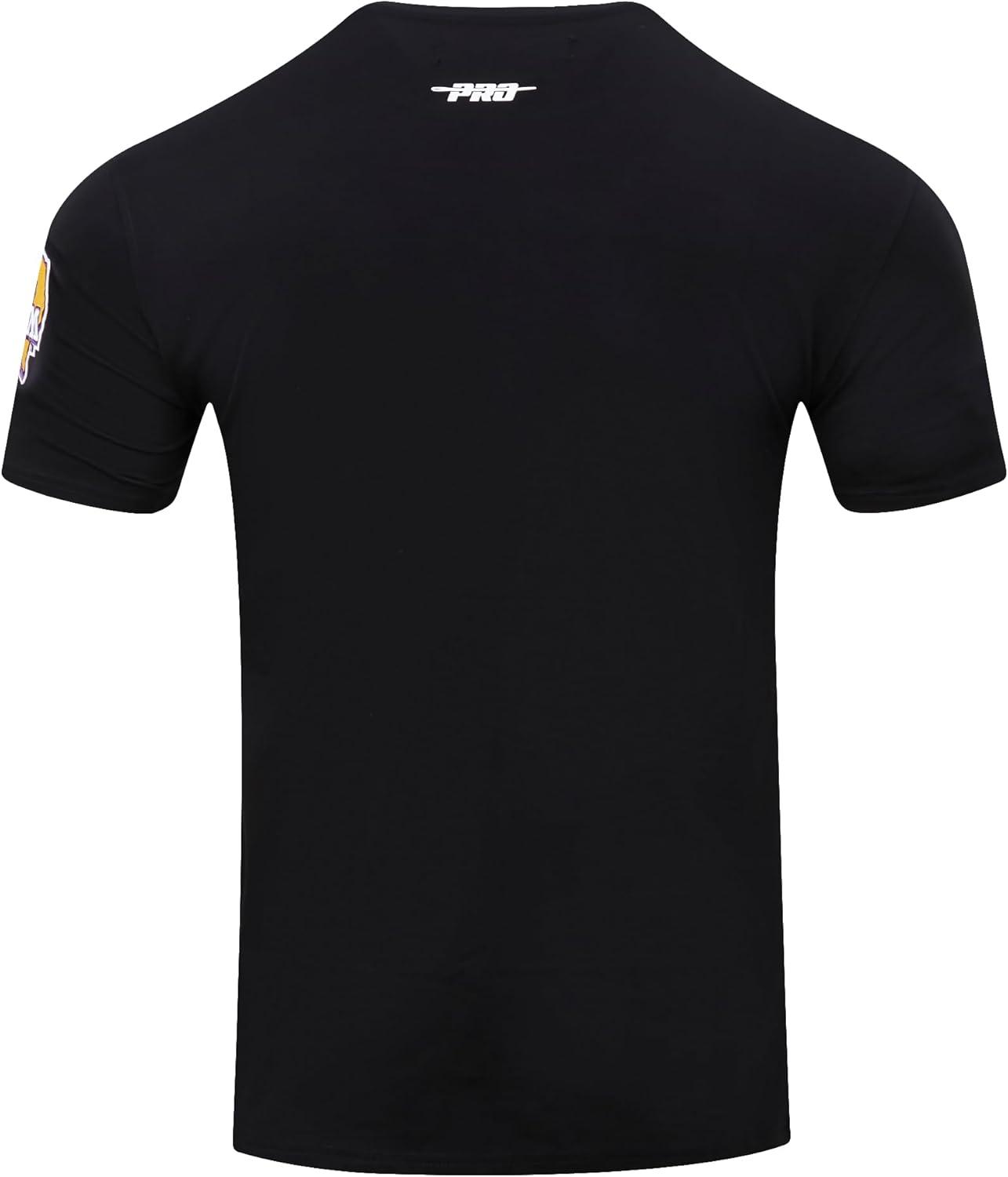 image:imagePro Standard Mens Prairie View AampampM University Classic Chenille Short Sleeve Tee Black 2XL