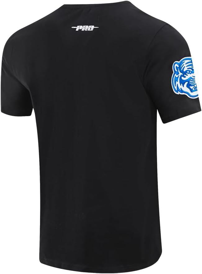 image:imagePro Standard Mens University of Memphis Classic Chenille Short Sleeve Tee Black 3XL