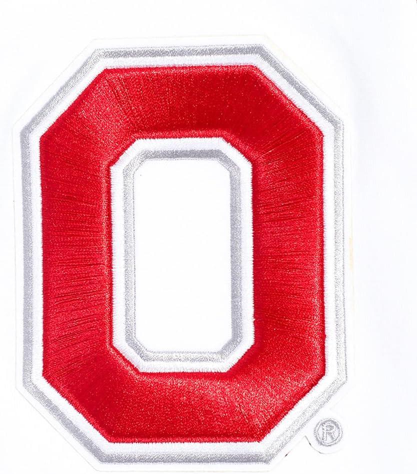 image:imagePro Standard NCAA mens Mens College Campus Ransom Wool Varsity JacketRedWhite