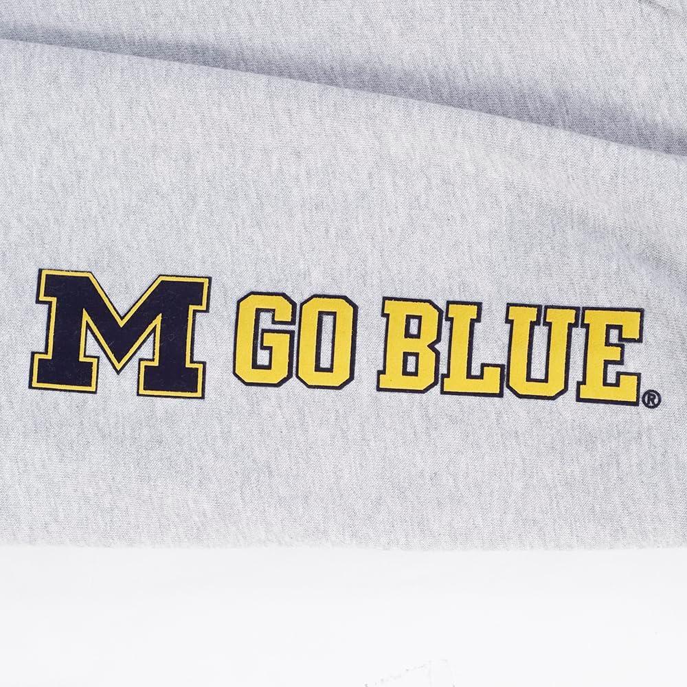 image:imagePro Standard NCAA mens Mens College Classic Chenille Brushed Back French Terry Pull Over HoodieHeather GreyMidnight Navy