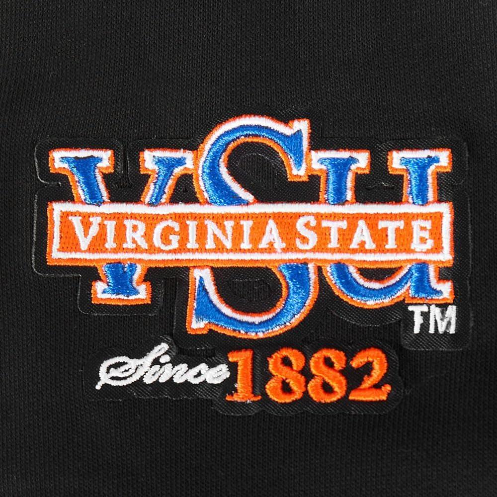 image:imagePro Standard NCAA womens Womens College Classic Essentials Brushed Back French Terry Cropped Pullover HoodieBlackOrange