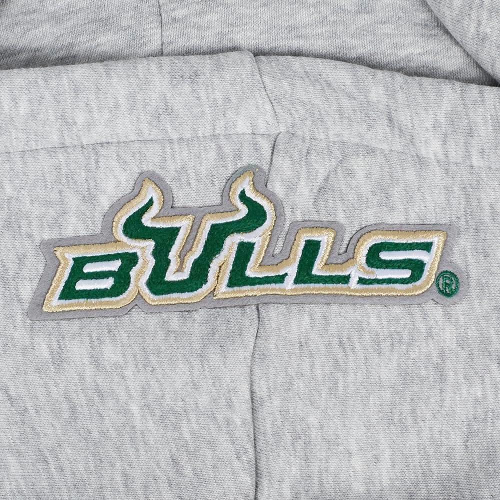 image:imagePro Standard NCAA womens Womens College Classic Essentials Brushed Back French Terry Cropped Pullover HoodieHeather GreyGreen