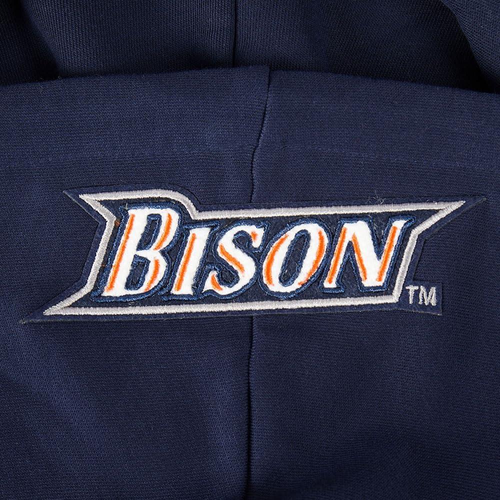 image:imagePro Standard NCAA womens Womens College Classic Essentials Brushed Back French Terry Cropped Pullover HoodieMidnight NavyOrangeMidnight Navy