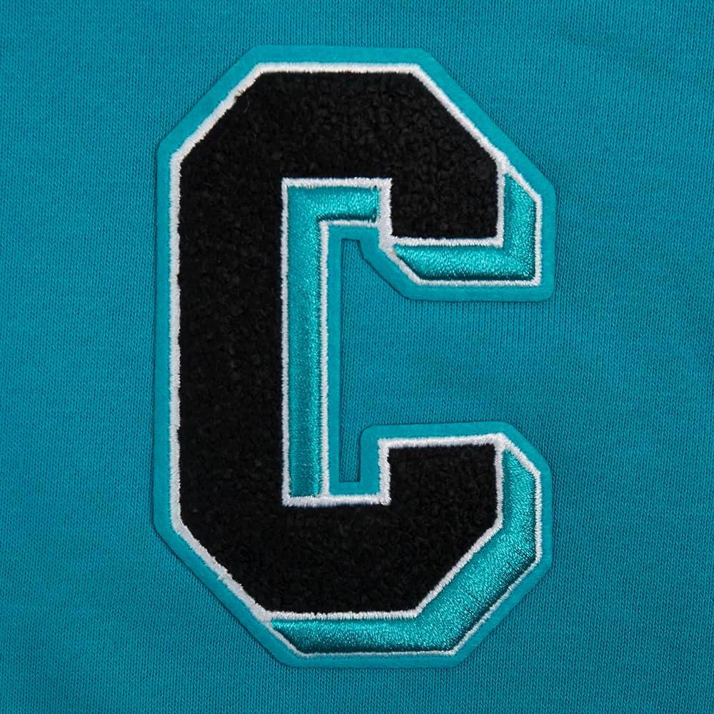 image:imagePro Standard NCAA womens Womens College Classic Essentials Brushed Back French Terry Cropped Pullover HoodieTeal