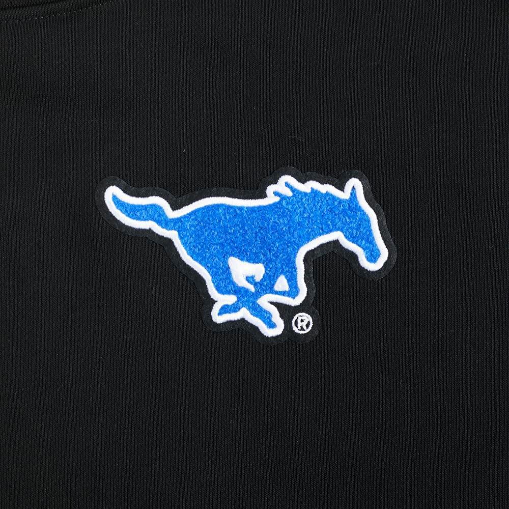 image:imagePro Standard Womens College Classic Essentials Cropped Pullover HoodieBlackRoyal BlueBlack