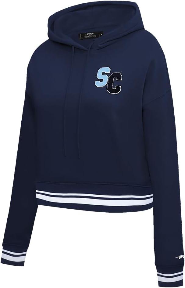 image:imagePro Standard Womens College Classic Essentials Cropped Pullover HoodieMidnight Navy