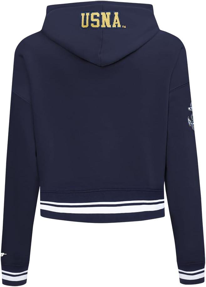 image:imagePro Standard Womens College Classic Essentials Cropped Pullover HoodieMidnight Navy