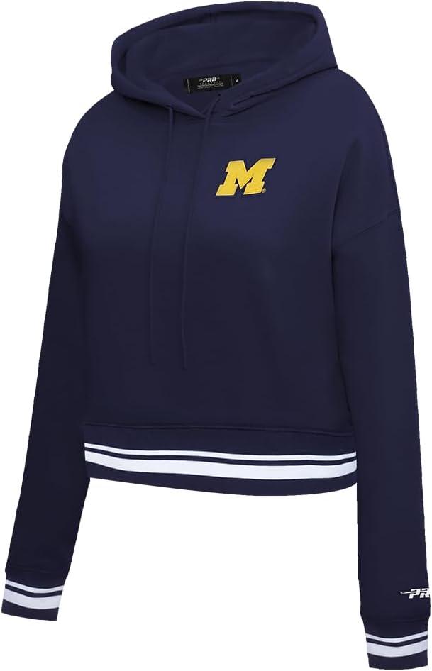 image:imagePro Standard Womens College Classic Essentials Cropped Pullover HoodieMidnight Navy