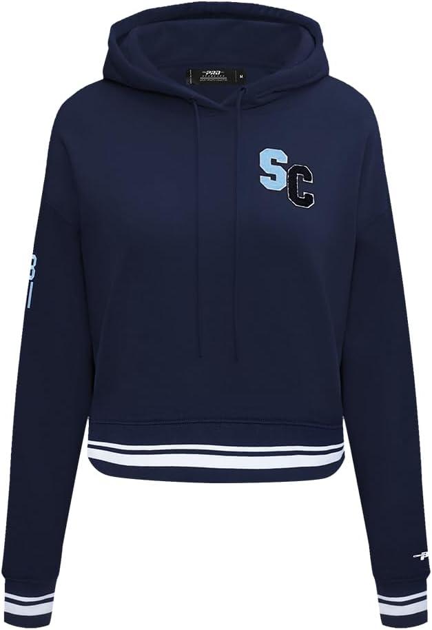 image:imagePro Standard Womens College Classic Essentials Cropped Pullover HoodieMidnight Navy