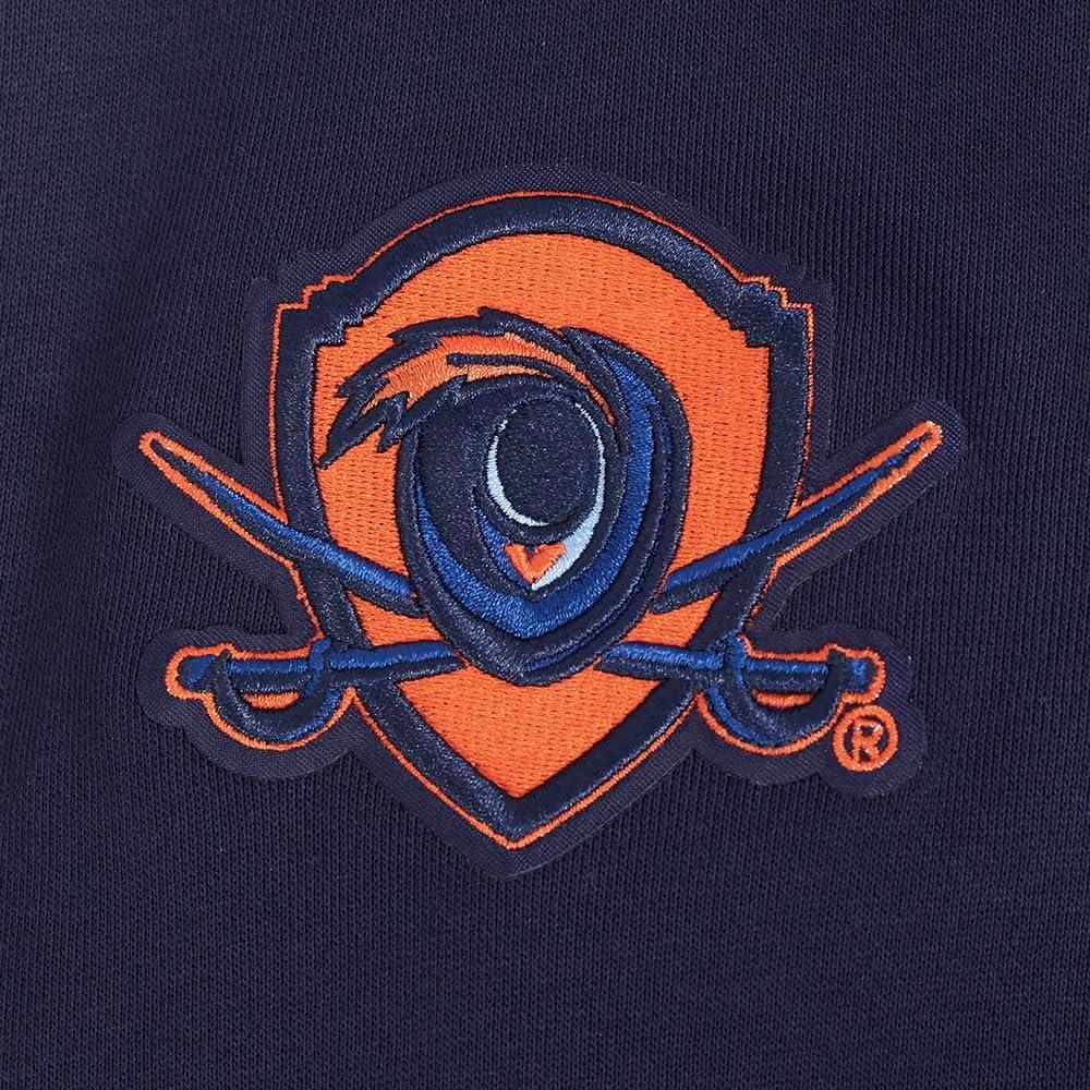 image:imagePro Standard Womens College Classic Essentials Cropped Pullover HoodieMidnight NavyOrangeMidnight Navy