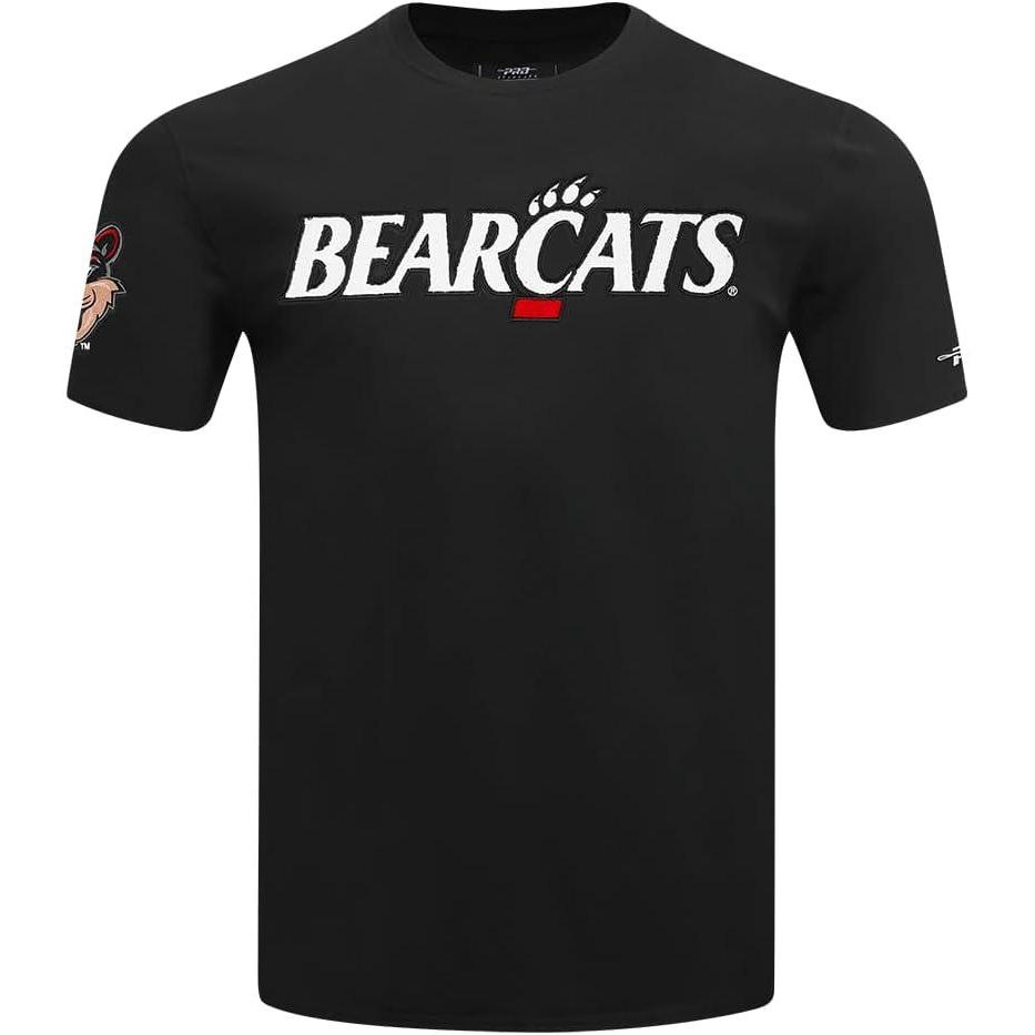 image:imagePro Standard Mens University of Cincinnati Classic Chenille Short Sleeve Tee Black M