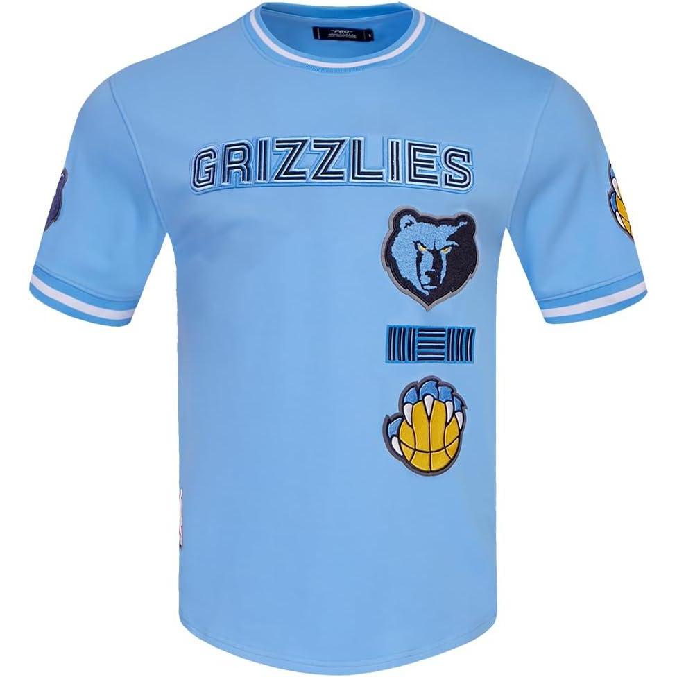 image:imagePro Standard NBA Mens Mens NBA Retro Classics Cotton Double Knit Short Sleeve TeeUniversity Blue