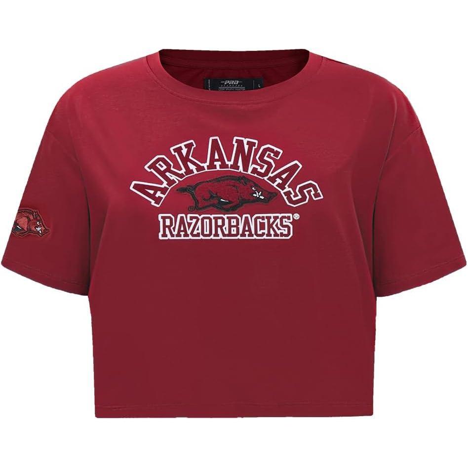 image:imagePro Standard NCAA Womens Womens College Classic Essentials Cotton Short Sleeve Boxy TeeCardinal Red