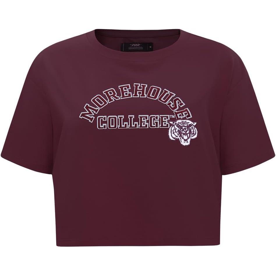 image:imagePro Standard NCAA Womens Womens College Classic Essentials Cotton Short Sleeve Boxy TeeWine