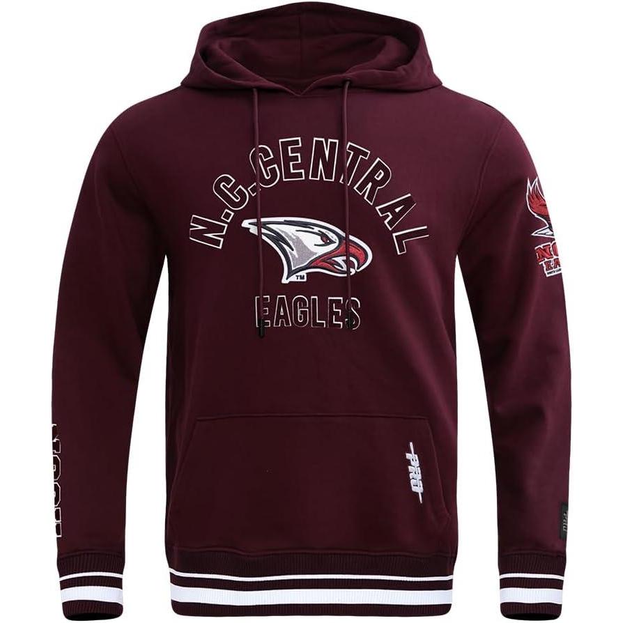 image:imagePro Standard NCAA mens Mens College Classic Chenille Brushed Back French Terry Pull Over HoodieWine