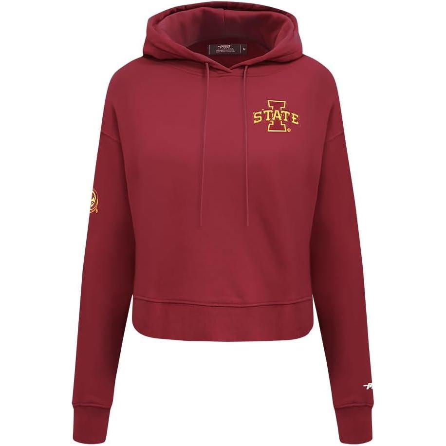 image:imagePro Standard Womens College Classic Essentials Cropped Pullover HoodieCardinal Red