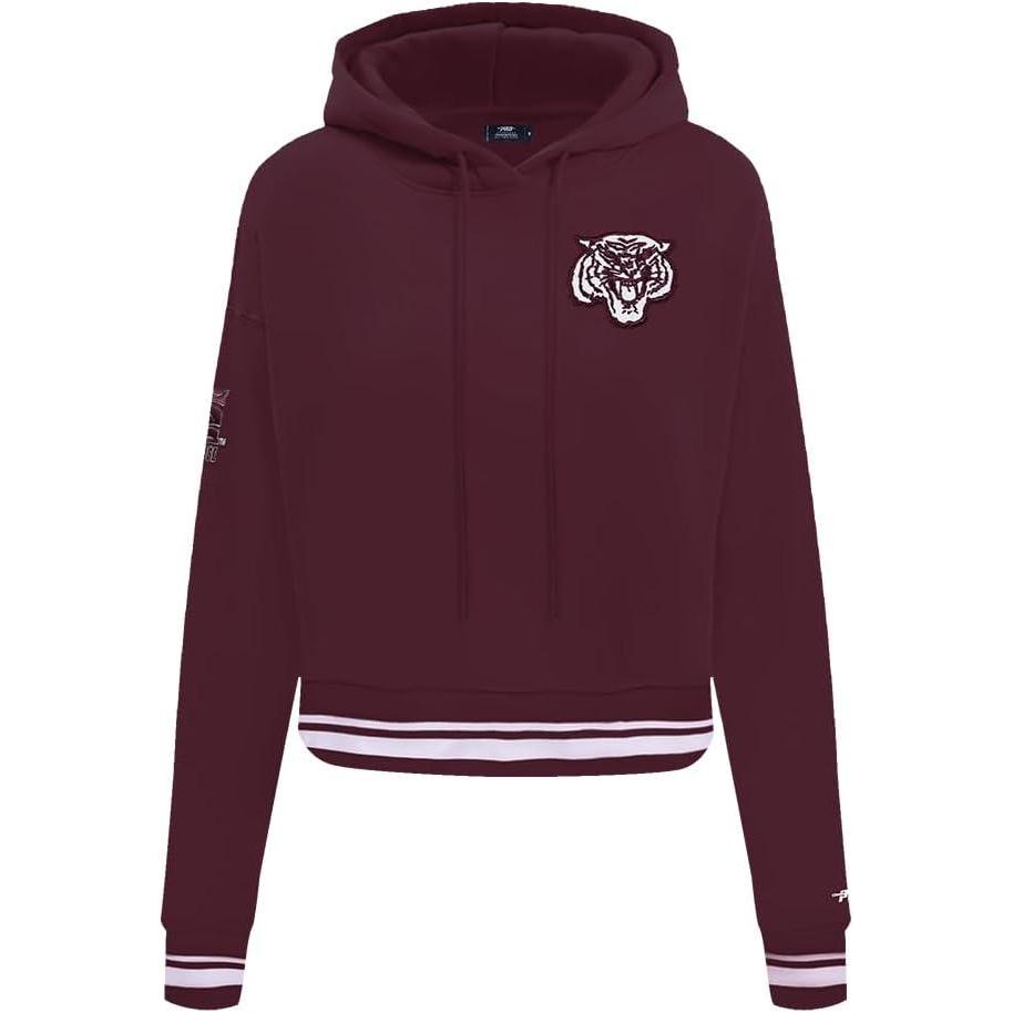 image:imagePro Standard Womens College Classic Essentials Cropped Pullover HoodieWine