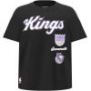 Big Boys NBA Retro Classics Cotton Taping Tee(Black)