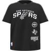 Big Boys NBA Retro Classics Cotton Taping Tee(Black/Gray)