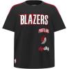 Big Boys NBA Retro Classics Cotton Taping Tee(Black/Red)