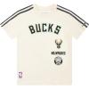 Big Boys NBA Retro Classics Cotton Taping Tee(Eggshell/ Black)